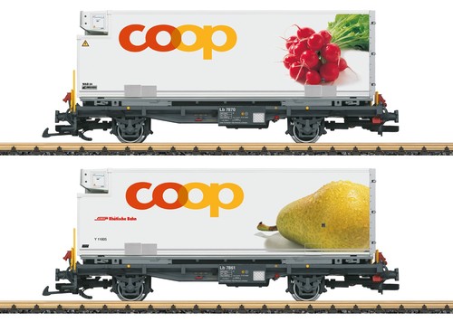 Lgb 45889 containerwagen set - lgb,