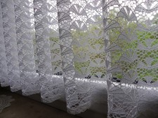 Scheibengardinen 2 aus edler Spitze