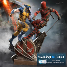 Deadpool & Wolverine Figur