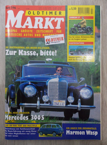Oldtimer markt juli 1996 - markt,