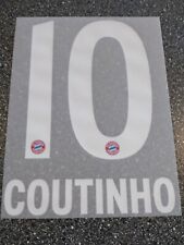 Original FC Bayern München Flock Home 2020/2021 Nr. 10 Coutinho Kinder