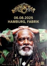 BURNING SPEAR - 2025 - Live In Concert Tour - Poster - Hamburg
