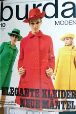 altes Burda Modeheft Ausgabe