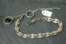 Alte silberne Taschenuhrkette