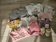 Baby Gr. 62 68 Kleiderpaket Paket Kleidung Mädchen Strampler Hose