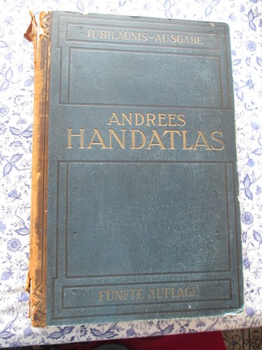 Andrees allgemeiner handatlas - allgemeiner,