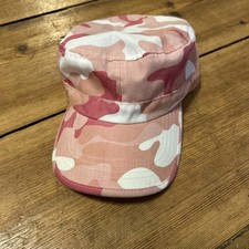 Cappi Basecap Tarnmuster Rosa-weiß 