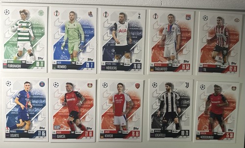Konvolut topps match attax - match,