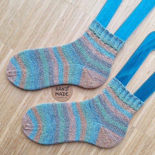 Wollsocken handgestrickt gr - wollsocken, handgestrickt,