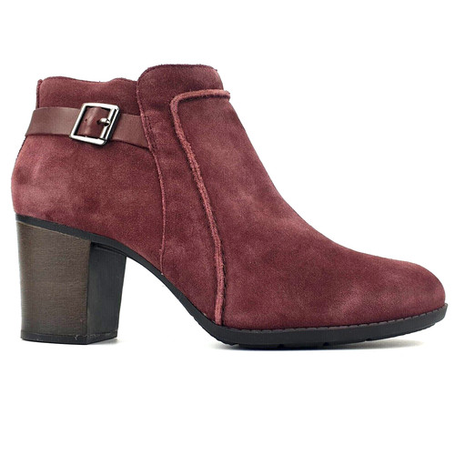 Clarks stiefeletten lila - stiefeletten,