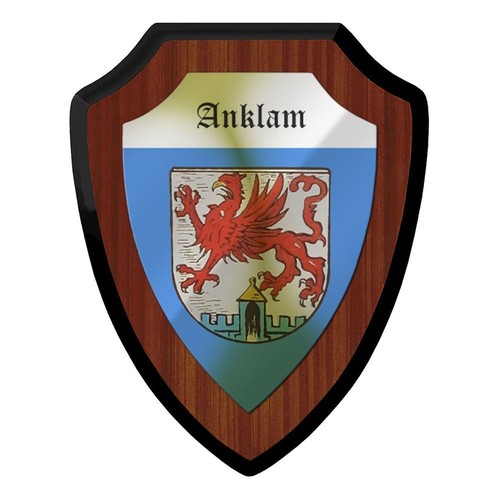 Wappenschild anklam hansestadt - anklam,
