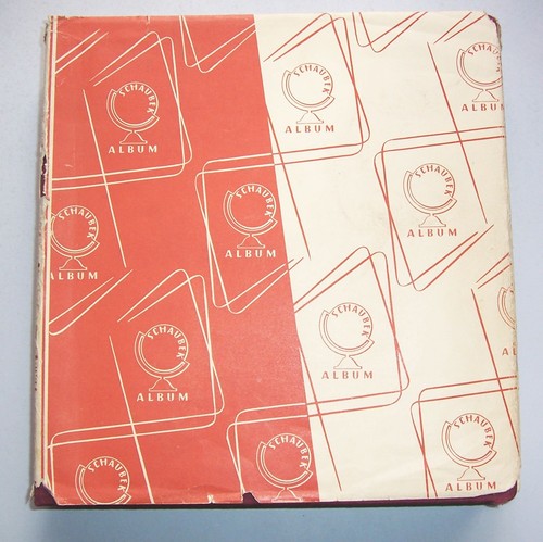 Schaubek briefmarken album - briefmarken,