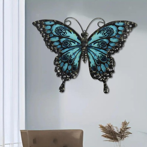 Metall butterfly wall - butterfly,