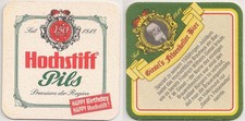 Hochstift Pils - alter Bierdeckel "Giesel's Felsenkeller Bier"
