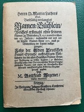 Luthers Namen-Büchlein