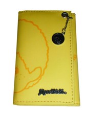 Sekiguchi Monchhichi Monchichi Schlüsseltasche gelb 10,5 x 6,5 cm Rarität NEU