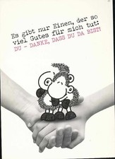 96030 / Sheepworld Postkarte … DU DANKE DASS DU DA BIST