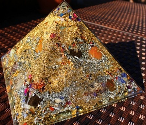 Orgonit pyramide xxxl - orgonit, premium