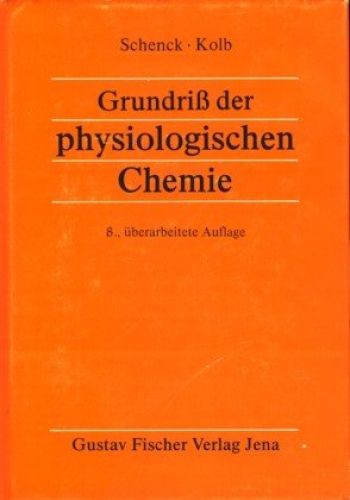 Grundriß der physiologischen