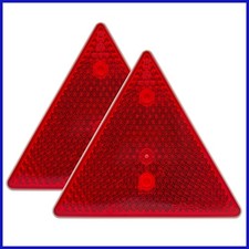 2x Dreieckrücksstrahler