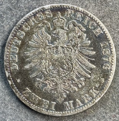 Mark 1876 preussen wilhelm - 2,