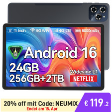 TABWEE W90 Tablet 11" Android