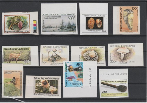 Gabun 1990 2010 lot 12x - lot, nd