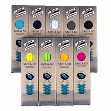 BARTH Schuhbandl Schnürsystem elastische Gummi Schnürsenkel SAFE & GO z2733