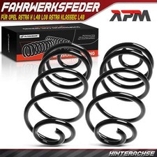 2x Federn Fahrwerksfeder