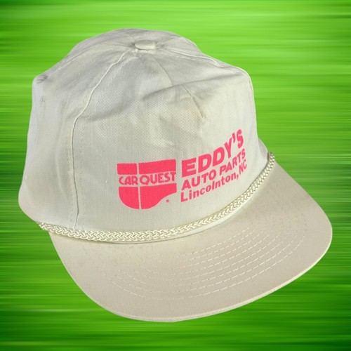 Vintage car quest snapback hat - snapback,