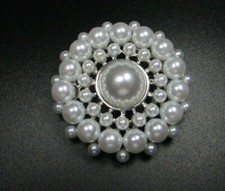 Vintage brosche perlen antik - vintage,