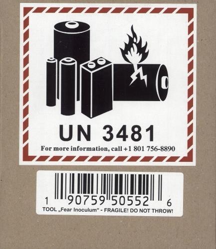 Fear inoculum tool ltd - inoculum, box