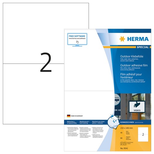Herma outdoor folien etiketten - herma, folien-etiketten