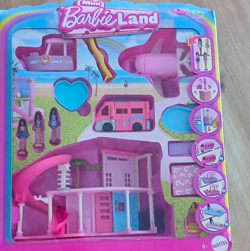 Mattel mini barbieland barbie - mattel,