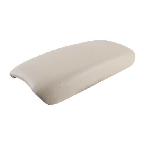 Beige leder armlehne - beige,