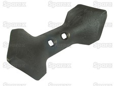 5x Grubberschar 300x110x8mm