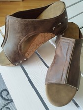 Clogs, Nieten, cool, rockig, sexy, Gr. 41, Wedges, Kork, neu, Kunstleder