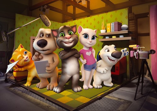 Talking tom and friends - tom,