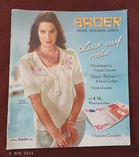 Katalog Bader  FJ/S 2013 - Mode Wohnen Leben, "Lust auf mehr" - 160 S. - Sammler