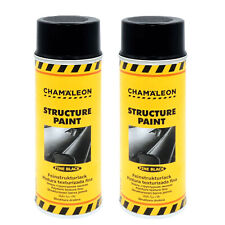 Strukturlack Fein Schwarz 2x