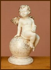 ENGEL auf Kugel 26 cm hoch