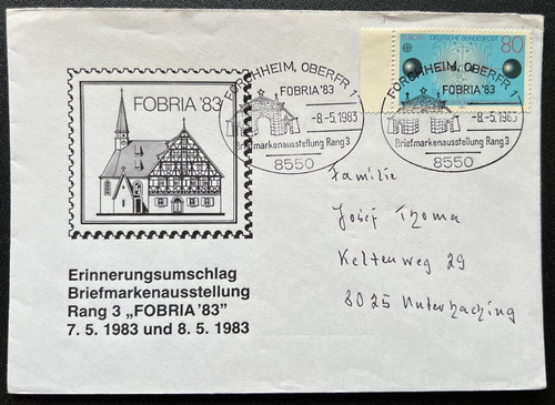 Bund brief schmuck - 1983,, mi
