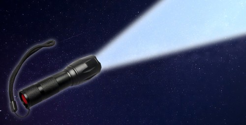 Led taschenlampe strobe self - led,