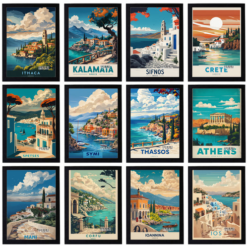 Vintage urlaub griechenland - vintage,