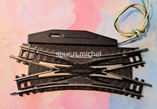 1 el. Kreuzungsweiche 30 Grad Artikel 4968 Gleise Spur N Minitrix ++GEPRÜFT++