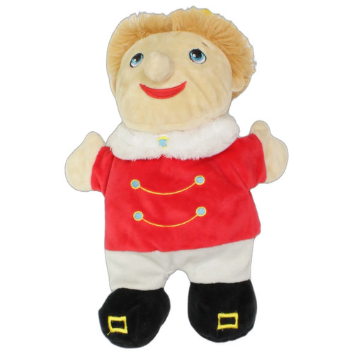 Handpuppe könig beige - 31, cm
