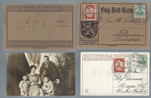 Flugpost 1912 i ii - flugpost,
