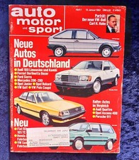 Auto Motor Sport AMS 1/1982