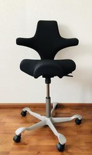 HAG Capisco 8106 - Xtreme Plus schwarz, Gestell silber - NEU