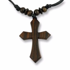 7cm Kreuz Holzkreuz Halskette